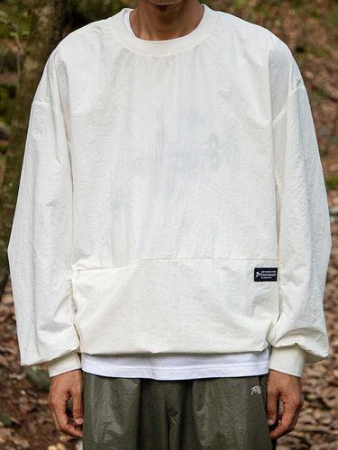 Typo Logo Wind Sweatshirt - PLAYIAN - Modalova