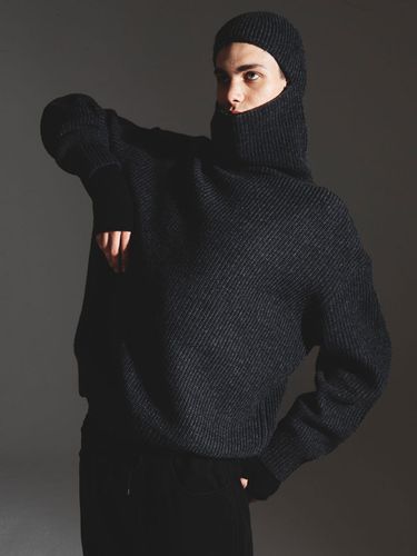 Balaclava Hooded Sweater _ - evener - Modalova