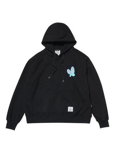 Flower Oversized Hoodie - Black - STIGMA - Modalova