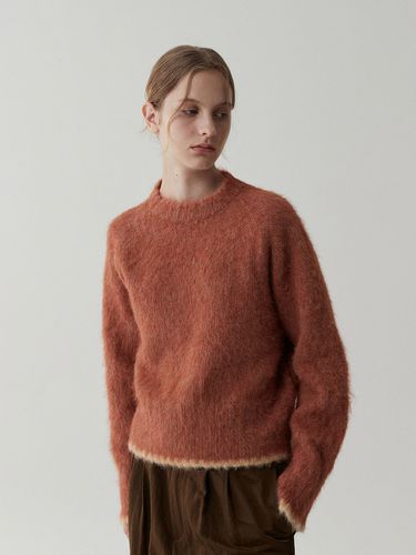 Color Brush Wool Pullover - Brick - ODER - Modalova