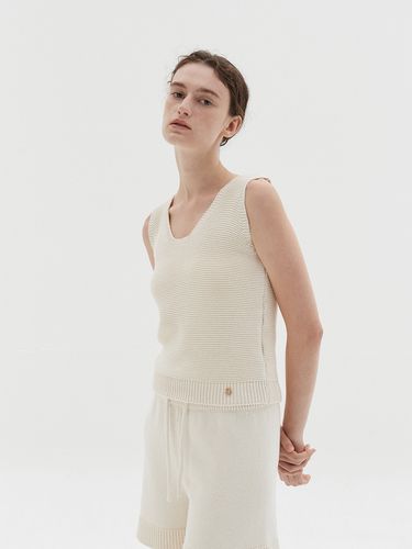 Cotton Hook Sleeveless-Cream - ODER - Modalova