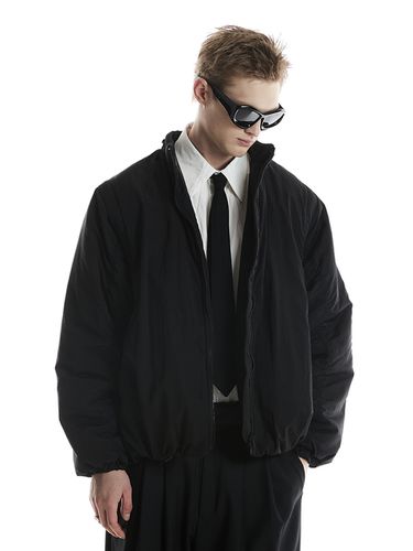 Detachable Sleeve Jacket - Black - DGNAK12 - Modalova