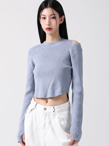 Tati Hole Round Knit (Sora) - AVANDRESS - Modalova