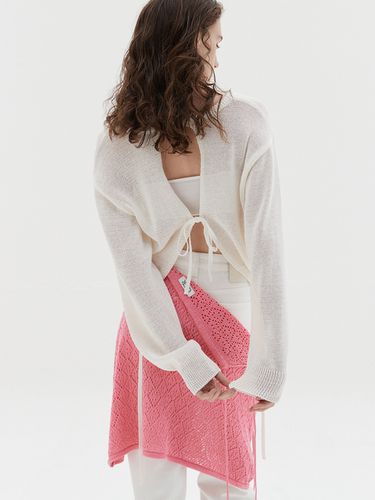 Cube Scotch Skirt-Pink - ODER - Modalova