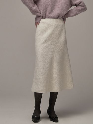 Boucle Bell Line Skirt - BEMUSE MANSION - Modalova