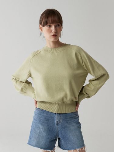 Signature Saddle Pullover-Olive Green - ODER - Modalova