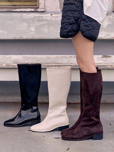 Judy Basic Long Boots (3 Colors) - SHOEHI - Modalova