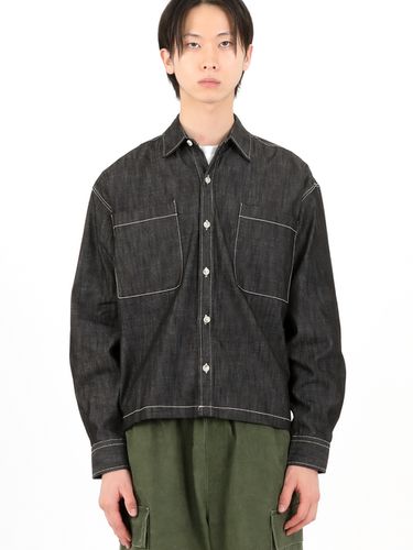 Laundry Two Pocket Denim Shirt_Black - FANACULT - Modalova