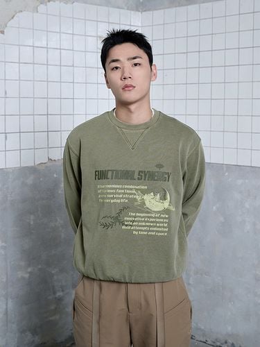 Pigment Sweatshirt - Khaki - OFFGRID - Modalova