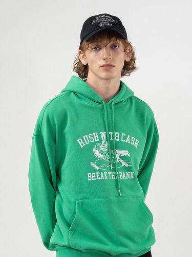 Rush With Cash Hoodie - Green - POLYGRAM - Modalova