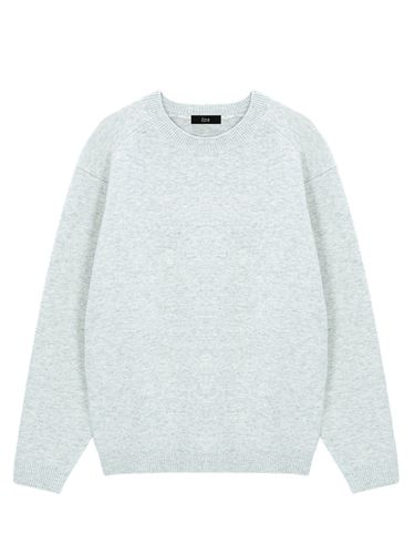 Basic Cashlike Round Neck Sweater _ - EZIO - Modalova