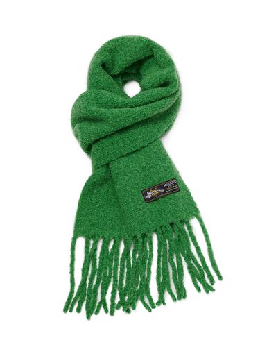 Wool Boucle Scarf - Green - MSKN2ND - Modalova