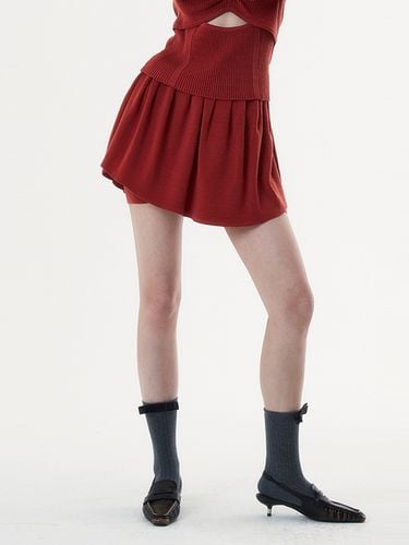 Cashmere Ballerina Knit Flared Skirt - MSKN2ND - Modalova