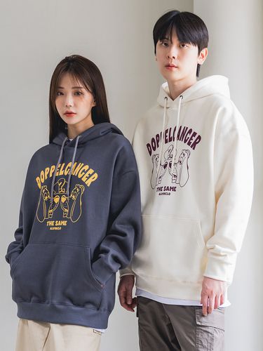 Doppelganger Hound Oversized Hoodie - alvinclo - Modalova