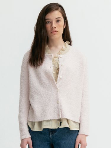 Via Cloud Knit Cardigan - Pink - VIA PLAIN - Modalova