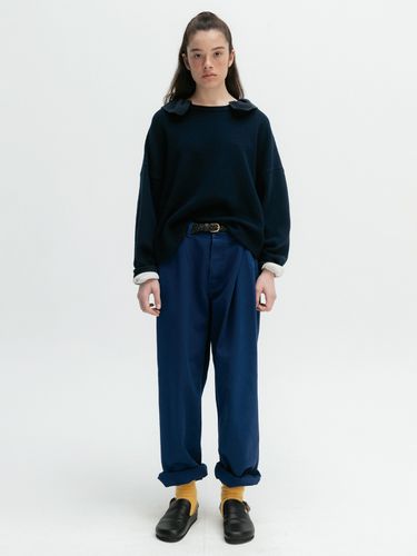 Via Kurly Denim Pants - VIA PLAIN - Modalova