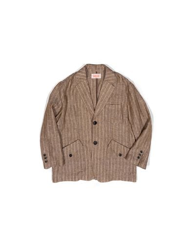 Linen Pocket Detail Striped Jacket - IOEDLE - Modalova