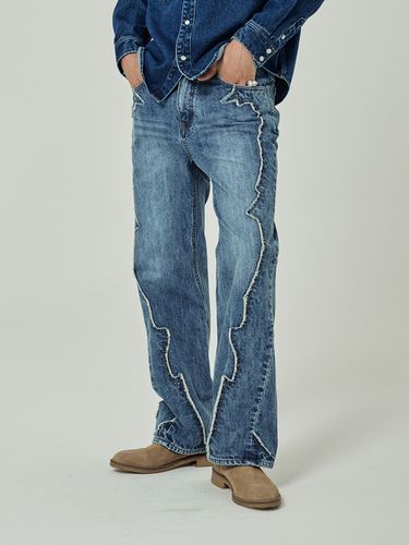 Flare Distroyed Denim Pants _ - Wrangler - Modalova