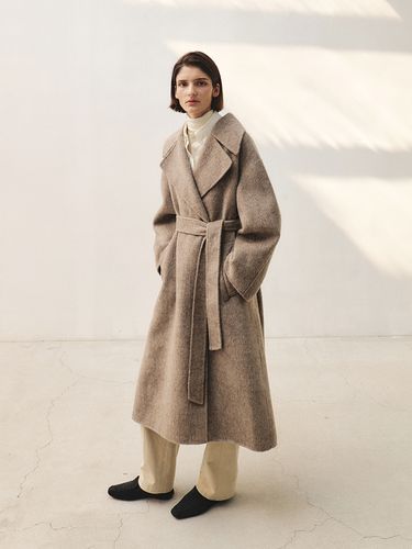 RTF Premium Wool Double Long Coat [Hand Made] - MOHAN - Modalova