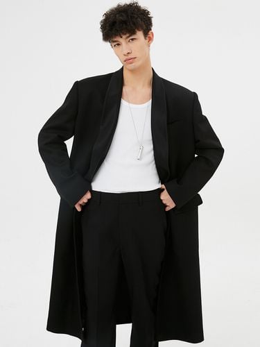 Men) Pluto Twill Tuxedo Coat () - MOONSUN - Modalova