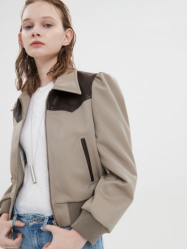 Lunar Western 2-Way Zip Blouson () - MOONSUN - Modalova