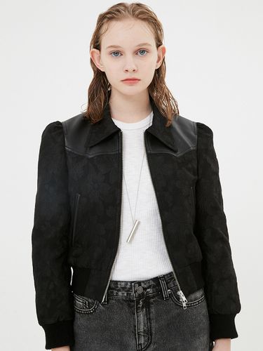 Lunar Western 2-Way Zip Blouson () - MOONSUN - Modalova