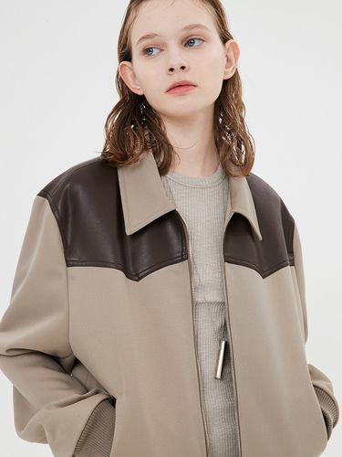 Unisex Lunar Western 2-Way Zip Blouson () - MOONSUN - Modalova