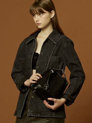 Tweed Tiny Karma Bag_Black - OTHER AND - Modalova