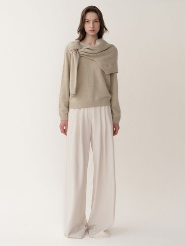 Wide Leg Full Pants - KINDERSALMON - Modalova