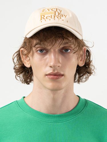 E.D.R.S Washed Baseball Cap - Putty - POLYGRAM - Modalova