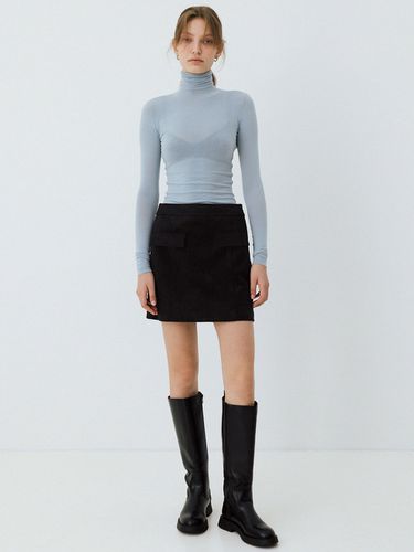 Signature Turtleneck Top (Sky Blue) - LE - Modalova