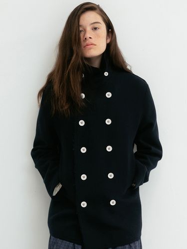 Via Hunter Pea Coat - VIA PLAIN - Modalova