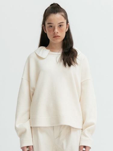 Via Cotton Collar Sweatshirt - VIA PLAIN - Modalova