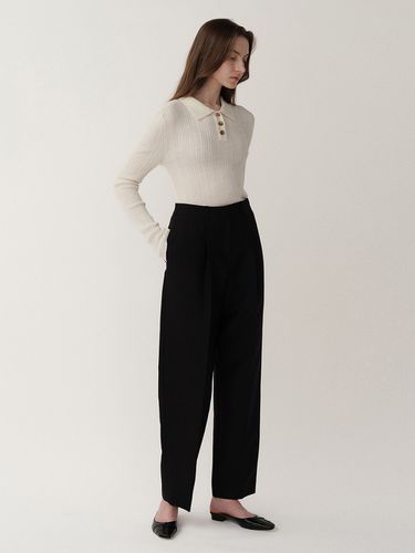 Lea Pants - Black - KINDERSALMON - Modalova