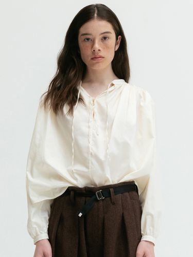 Via Oversized Fit Strap Blouse - VIA PLAIN - Modalova