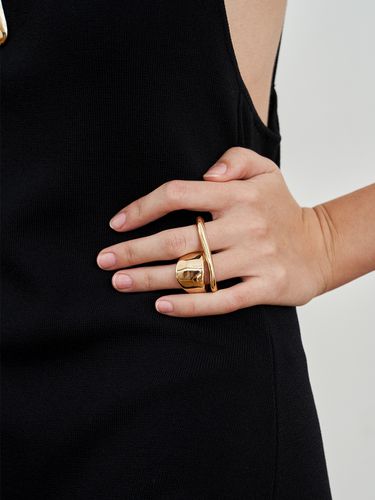 Tacit Layered Ring - RAWFINED - Modalova