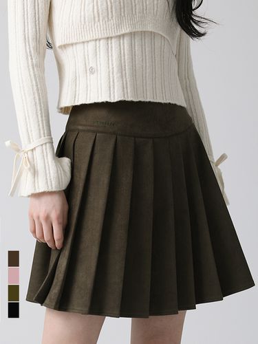 DAY Suede Pleats Skirt - AVANDRESS - Modalova