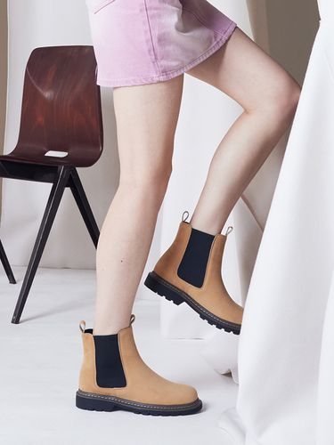 Volume Tail Chelsea Walker Boots_Camel - CESTI - Modalova