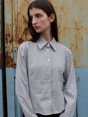 Vintage Mini Shirt Stone OU1227 - ouie - Modalova