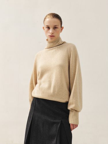 RTW Cashmere Wholegarment Turtleneck Knit Top_3Col - MOHAN - Modalova