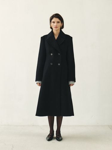 Rtw Premium Wool Double Line Coat_Black - MOHAN - Modalova