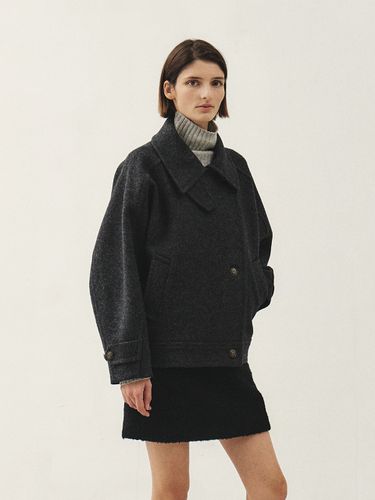 Rtw Premium Wool Twill Half Coat_2colors - MOHAN - Modalova