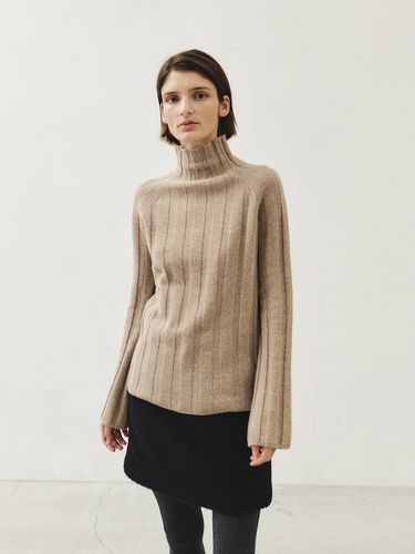 Rtw Wool High Neck Knit Top_3colors - MOHAN - Modalova