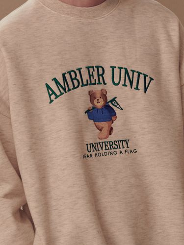 Oversized University Sweatshirt - AMBLER - Modalova