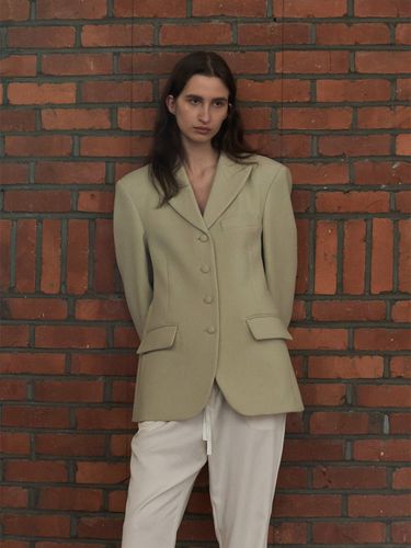 Belita Half Coat (Vintage Beige) - H8 - Modalova