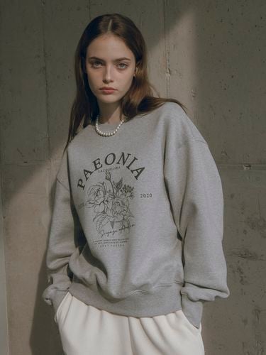 Peony Brushed Sweatshirt - Siyazu - Modalova