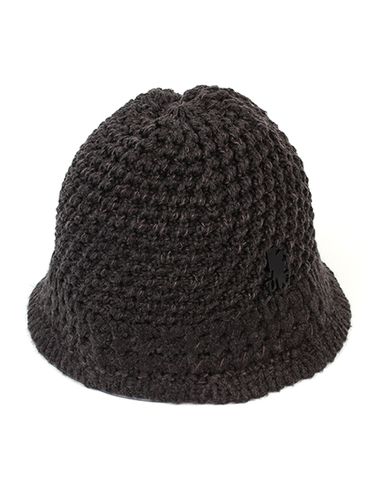 One Tone Knit Bucket Hat - Charcoal - Universal chemistry - Modalova