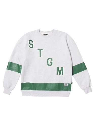 College Oversized Fit Crewneck T-shirt - STIGMA - Modalova