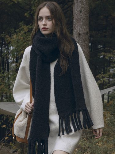 Boucle Big Scarf_Dark Navy - Siyazu - Modalova