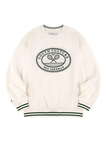 Tennis Embroidery Sweatshirt _ 3 Colors - bensherman - Modalova